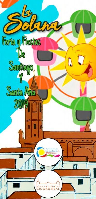 Feria y Fiestas de Santiago y Santa Ana 2019 La Solana